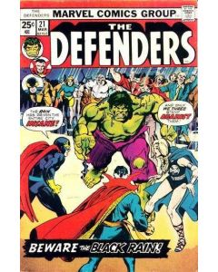 Defenders (1972) #  21 (5.0-VGF) The Headmen