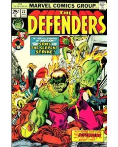 Defenders (1972) #  22 (5.0-VGF) Sons of the Serpent