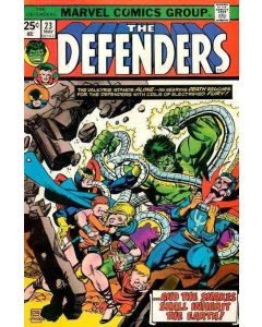 Defenders (1972) #  23 (5.0-VGF) Sons of the Serpent