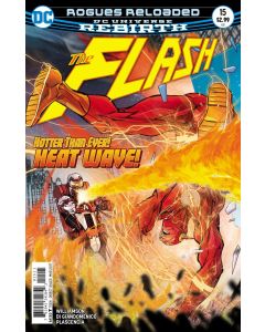 Flash (2016) #  15 (9.0-VFNM) Heat Wave