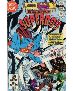 New Adventures of Superboy (1980) #  33 (7.0-FVF) Dial H for Hero
