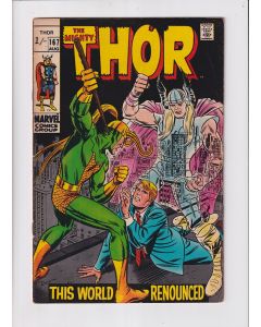 Thor (1962) # 167 UK Price (4.5-VG+) (2040770) Loki, Karnilla
