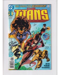 Titans (1999) #   1 Cover A (7.0-FVF) (473549) Signed by Devin Grayson, Double cover
