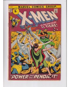 Uncanny X-Men (1963) #  73 UK Price (4.5-VG+) (265874) El Tigre