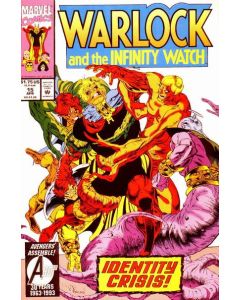 Warlock and the Infinity Watch (1992) #  15 (7.0-FVF) Identity Crisis