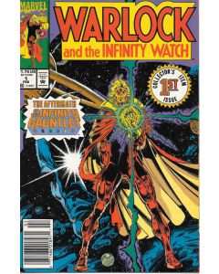 Warlock and the Infinity Watch (1992) #   1 Newsstand (7.0-FVF) Infinity Gauntlet Aftermath