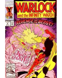 Warlock and the Infinity Watch (1992) #   6 (8.0-VF) Man-Beast