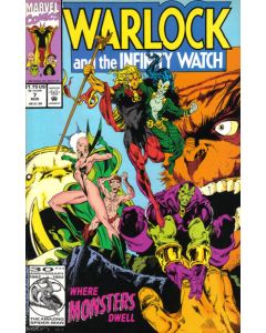 Warlock and the Infinity Watch (1992) #   7 (8.0-VF) Infinity War tie-in