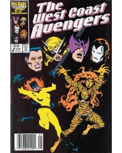 Avengers West Coast (1985) #  16 Newsstand (6.0-FN) Son of Satan, Hellcat