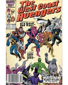 Avengers West Coast (1985) #  18 Newsstand (8.0-VF) Two-Gun Kid, Phantom Rider