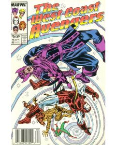 Avengers West Coast (1985) #  19 Newsstand (5.0-VGF) Phantom Rider