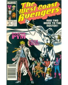 Avengers West Coast (1985) #  21 Newsstand (7.0-FVF) Moon Knight, Dr. Pym