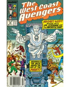 Avengers West Coast (1985) #  22 Newsstand (6.0-FN) Dr. Strange, Fantastic Four