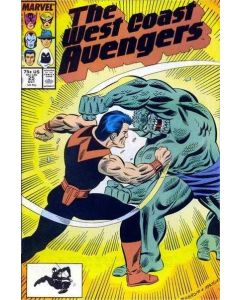 Avengers West Coast (1985) #  25 (7.0-FVF) Abomination