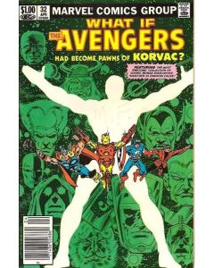 What If (1977) #  32 Newsstand (6.5-FN+) Avengers, Korvac