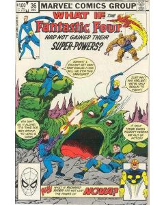 What If (1977) #  36 (9.0-VFNM) Fantastic Four, Nova