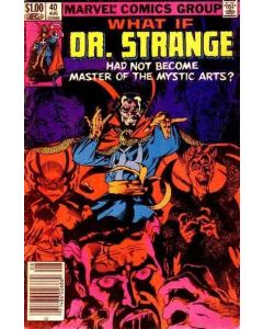 What If (1977) #  40 Newsstand (7.0-FVF) Dr. Strange