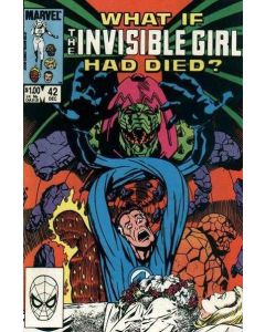 What If (1977) #  42 (9.0-VFNM) Invisible Girl had died?