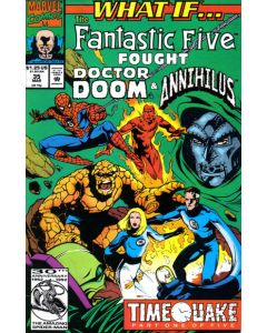What If (1989) #  35 (5.0-VGF) Fantastic 5, Dr. Doom, Annihiuls