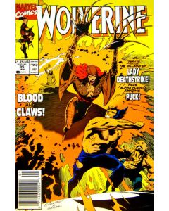 Wolverine (1988) #  35 Newsstand (7.0-FVF) Lady Deathstrike, Puck