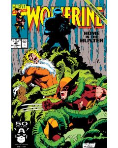 Wolverine (1988) #  46 (8.0-VF) Lady Deathstrike, Sabretooth