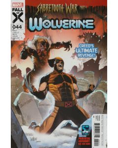 Wolverine (2020) #  44 (9.2-NM) Sabretooth War