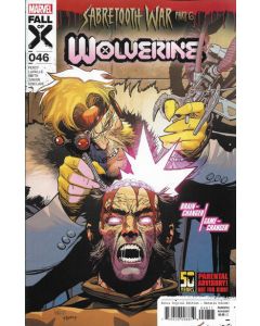 Wolverine (2020) #  46 (9.2-NM) Sabretooth War