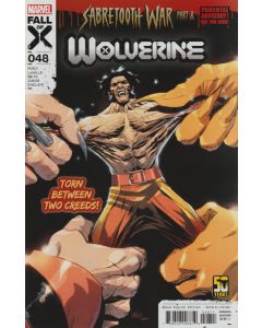 Wolverine (2020) #  48 (9.2-NM) Sabretooth War