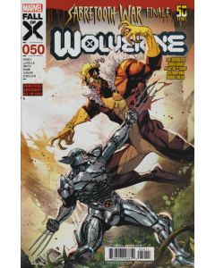 Wolverine (2020) #  50 (9.0-VFNM) Sabretooth War, FINAL ISSUE