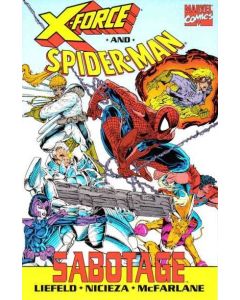 X-Force Spider-man Sabotage TPB (1992) #   1 1st Print  (7.0-FVF)